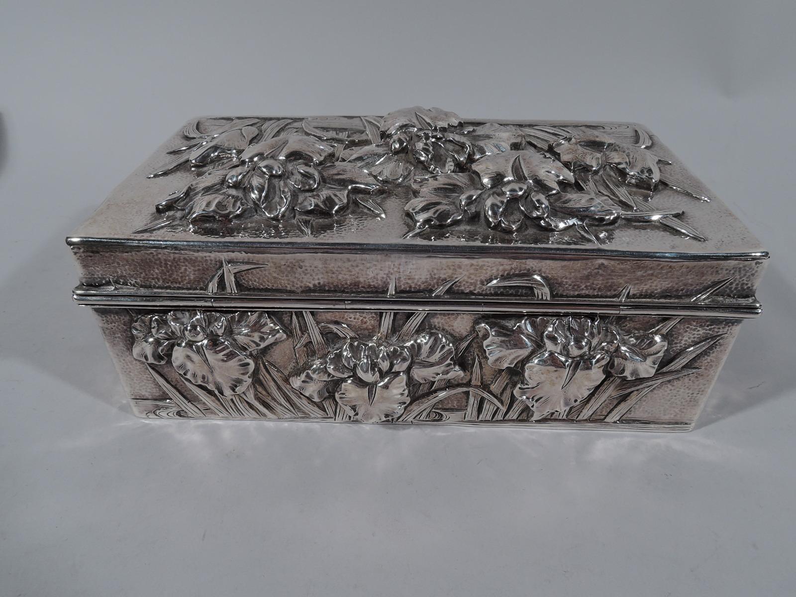 japanese silver box