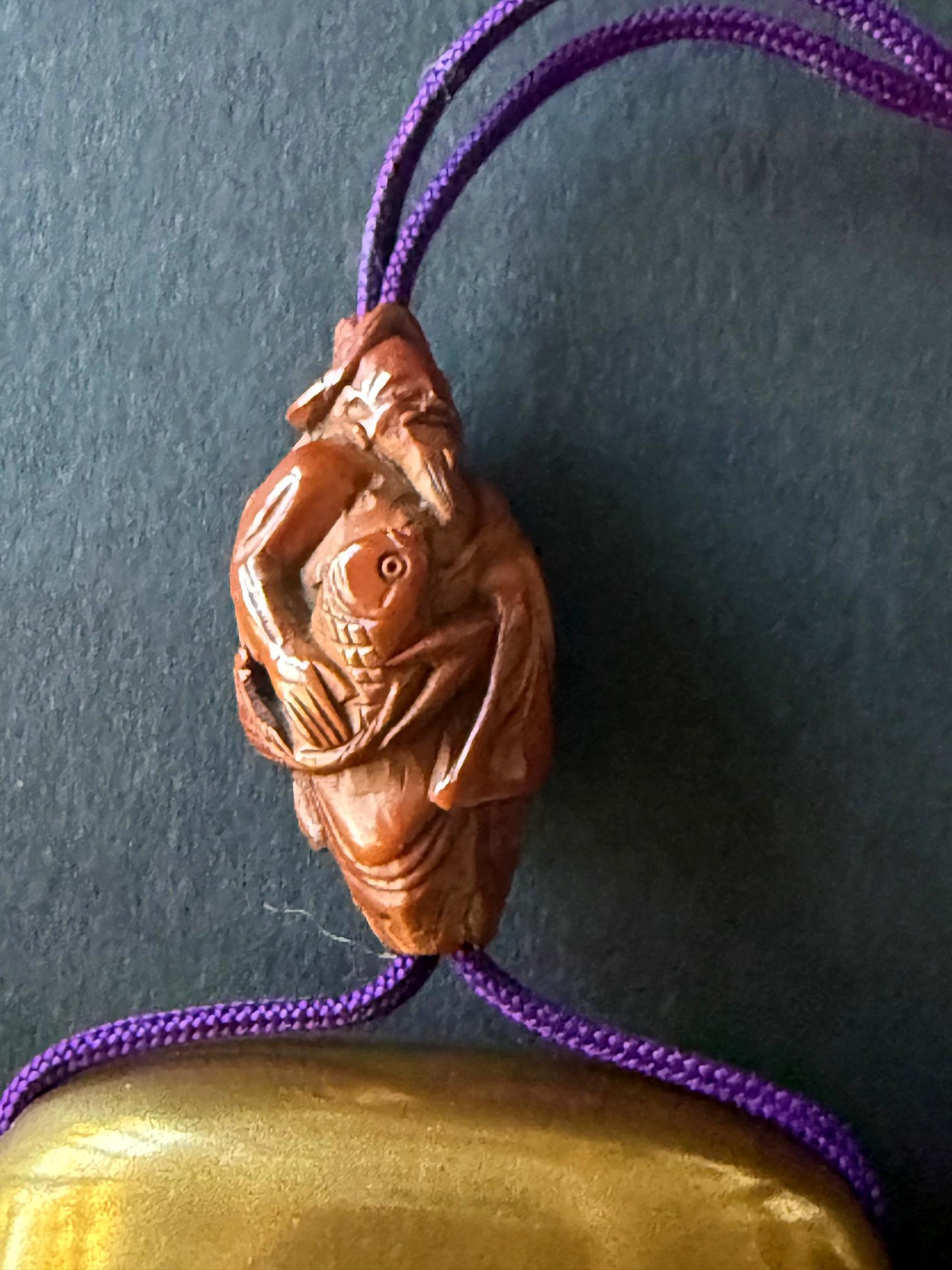 Inro giapponese pregiato con Maki-e e intarsi di Shokasai e Shibayama in vendita 1