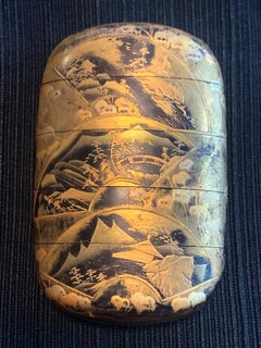 Lackiertes japanisches Inro von Yutokusai
