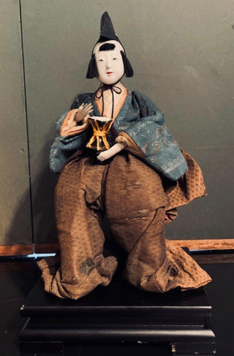 Ensemble japonais de 5 musiciens de cour Ningyo 2