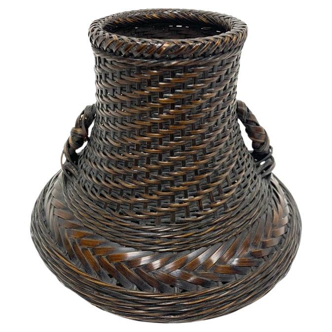 What is an ikebana basket?