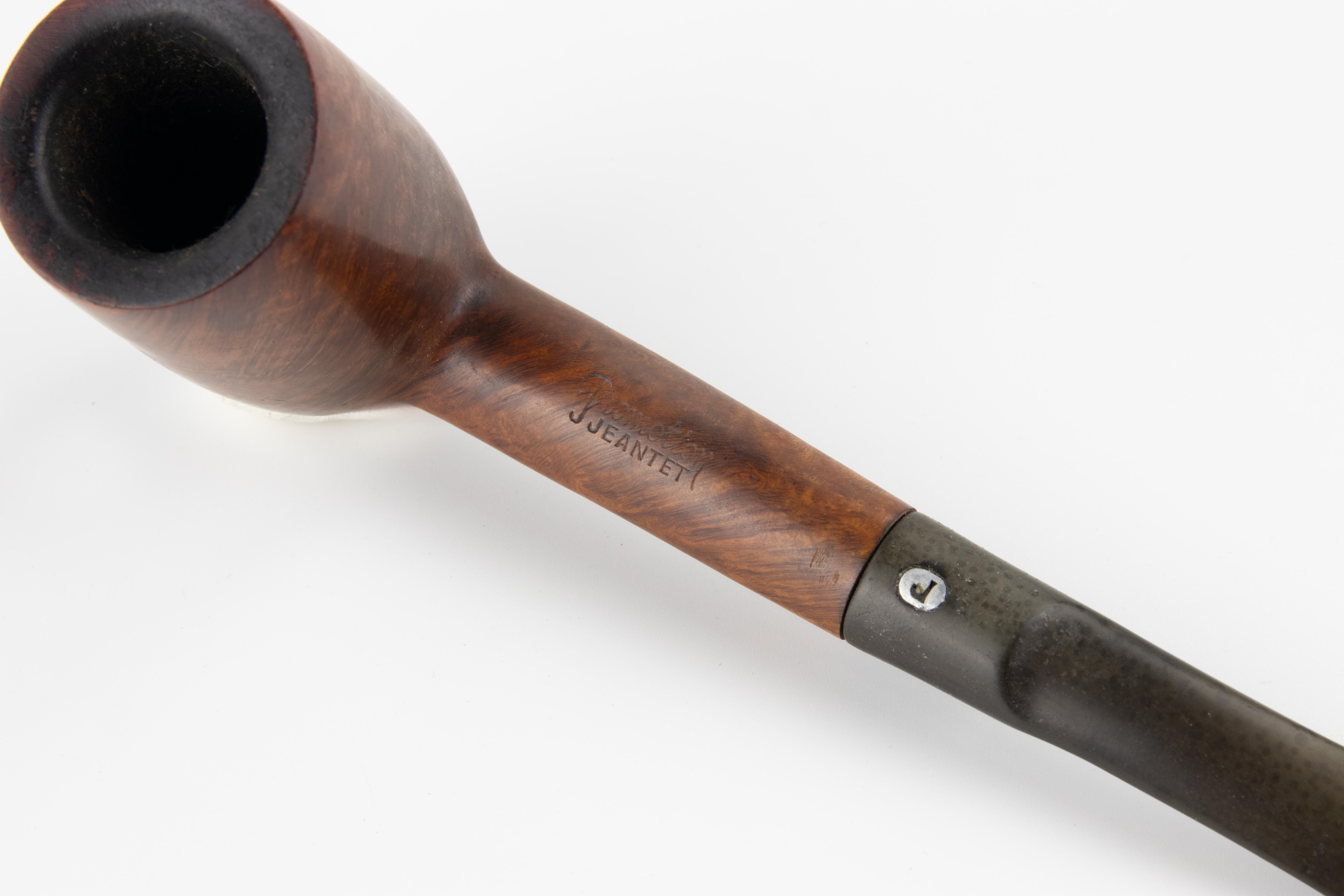 Bois Pipe à fumer Jeantet Briar, milieu du 20e siècle en vente