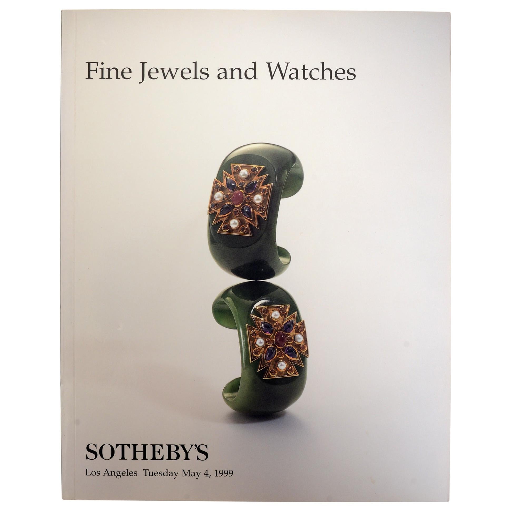 Bijoux et montres. Vente Sotheby's 7312, Los Angeles, 4 mai 1999