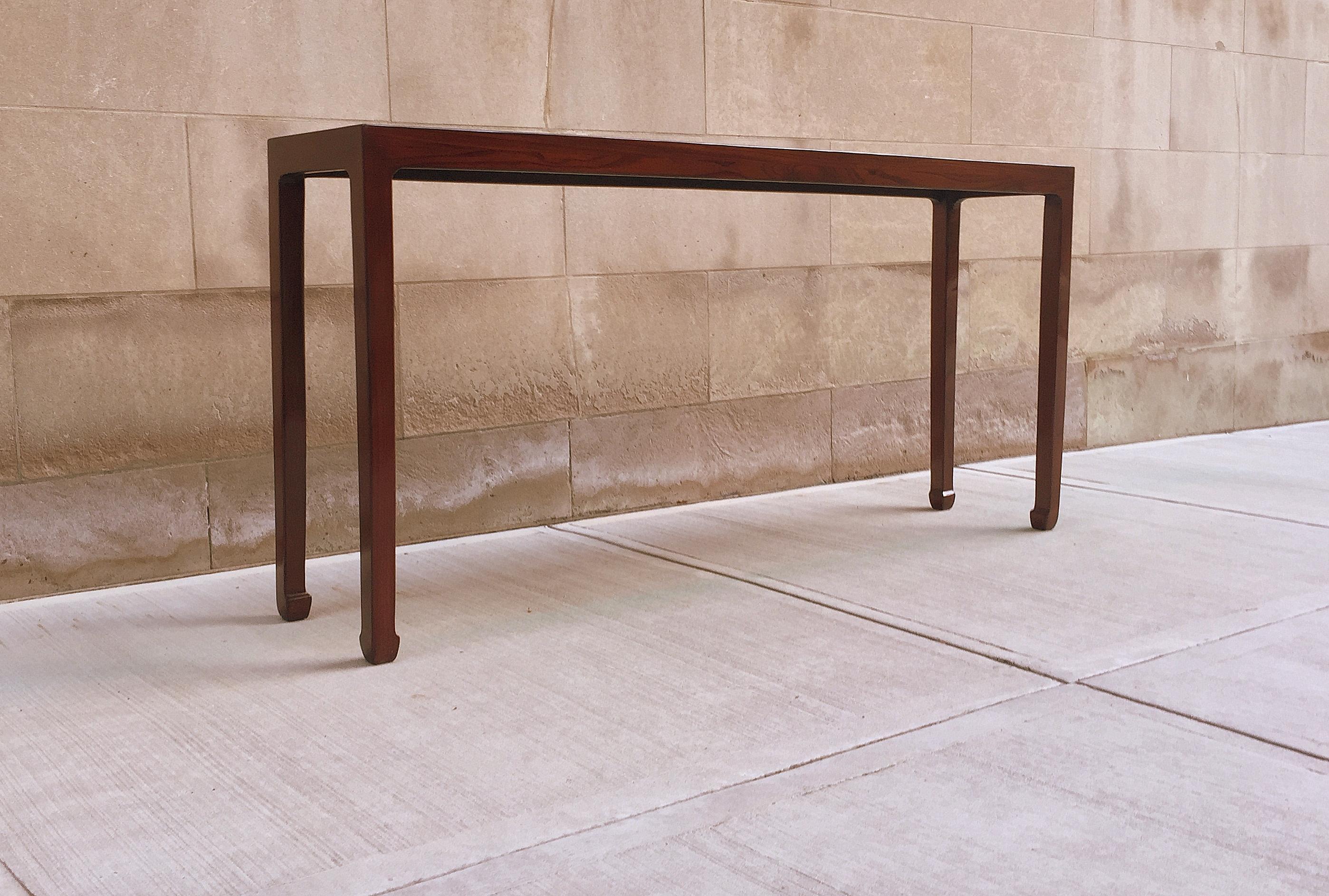 Fine Ju Mu Wood Console Table 1