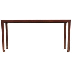 Fine Ju Mu Wood Console Table