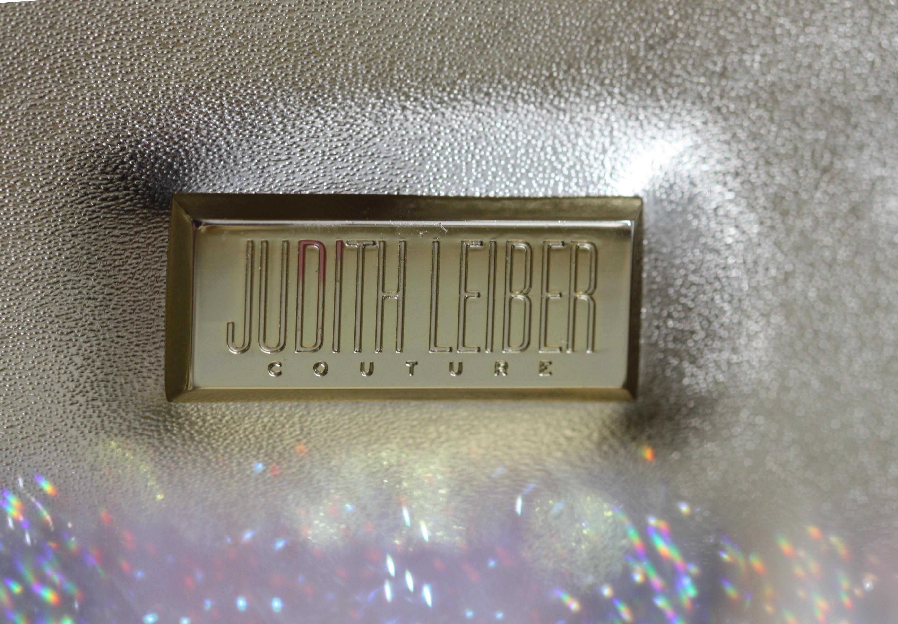 Fine Judith Lieber Pearl and Crystal Clutch For Sale 4