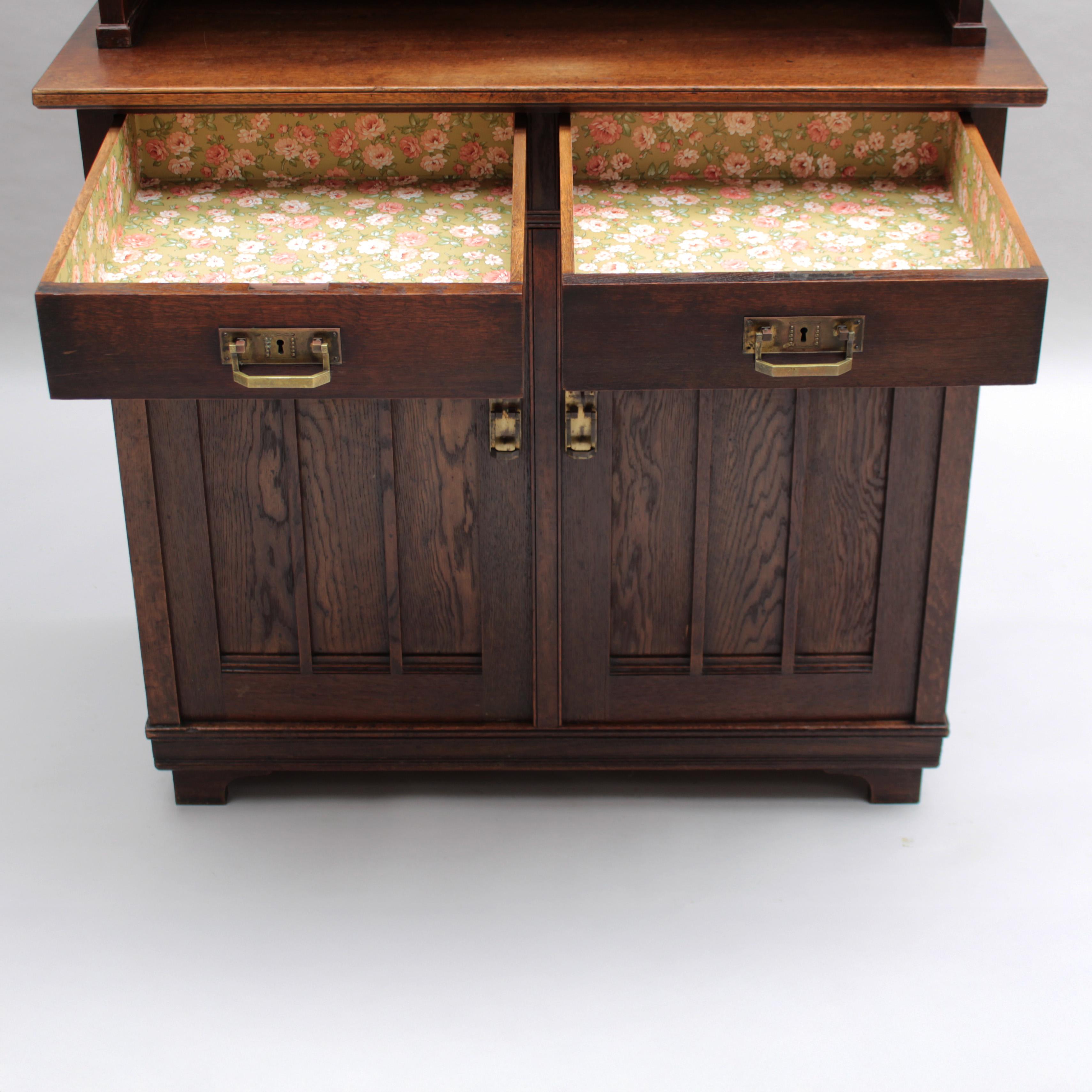 Buffet en chêne de style Jugendstil en vente 2