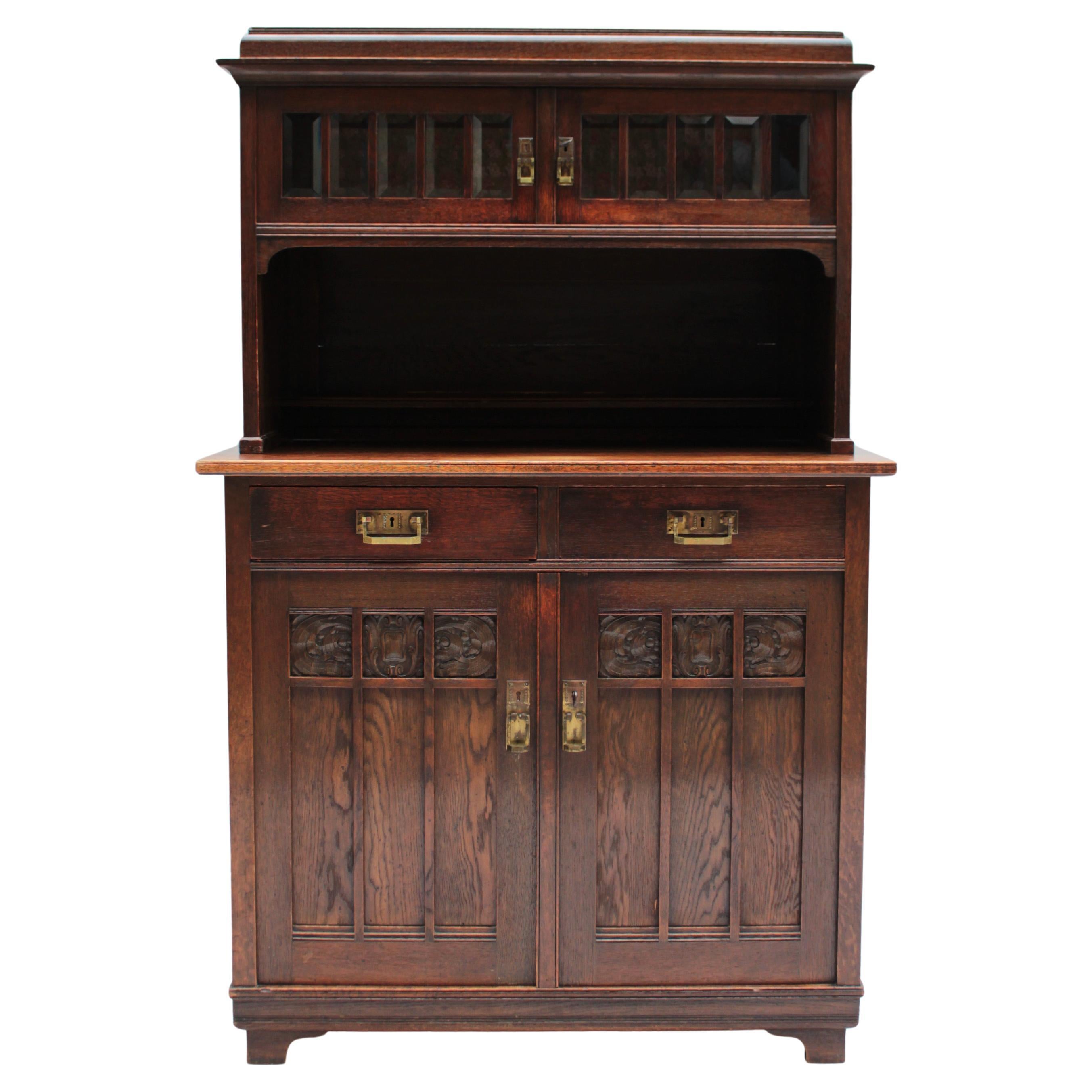 Buffet en chêne de style Jugendstil en vente