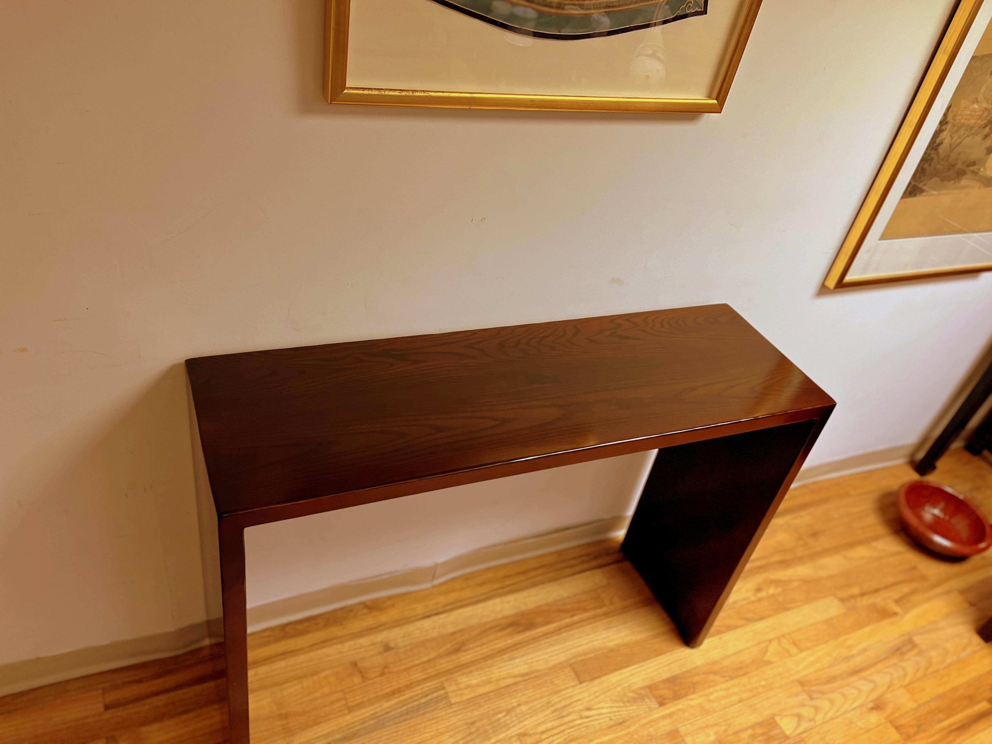 Wood Fine Jumu Console Table For Sale