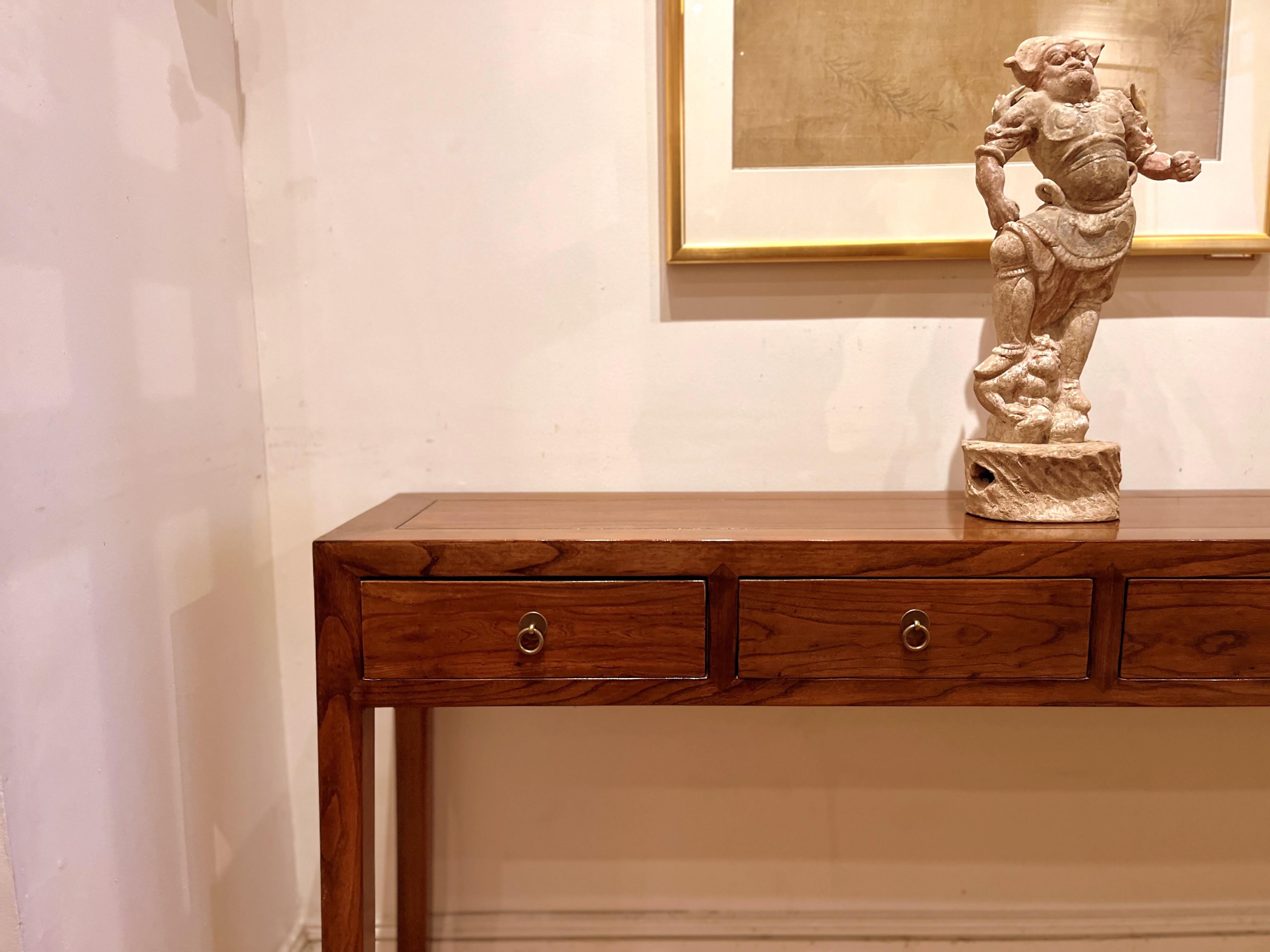 Fine Jumu Console Table with Drawers For Sale 2