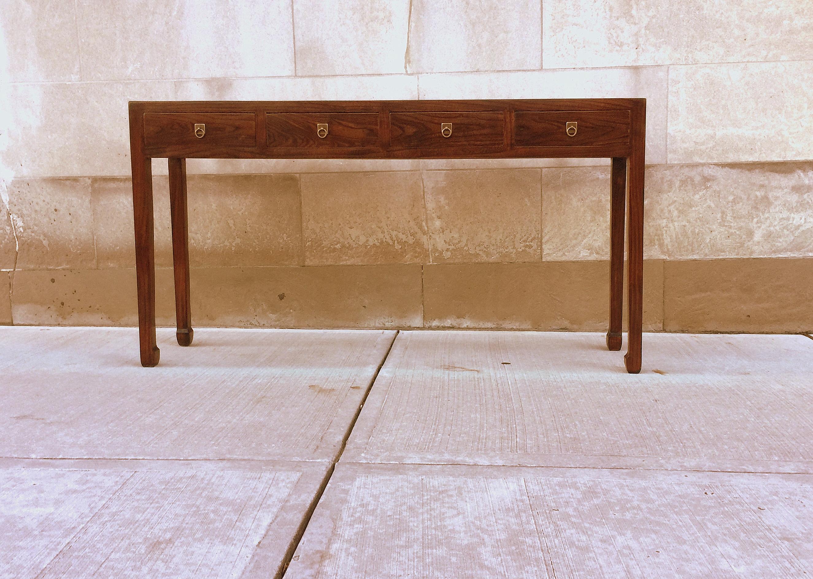 Ming Fine Jumu Console Table with Drawers