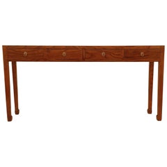 Vintage Fine Jumu Console Table with Drawers