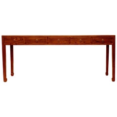 Fine Jumu Console Table with Drawers