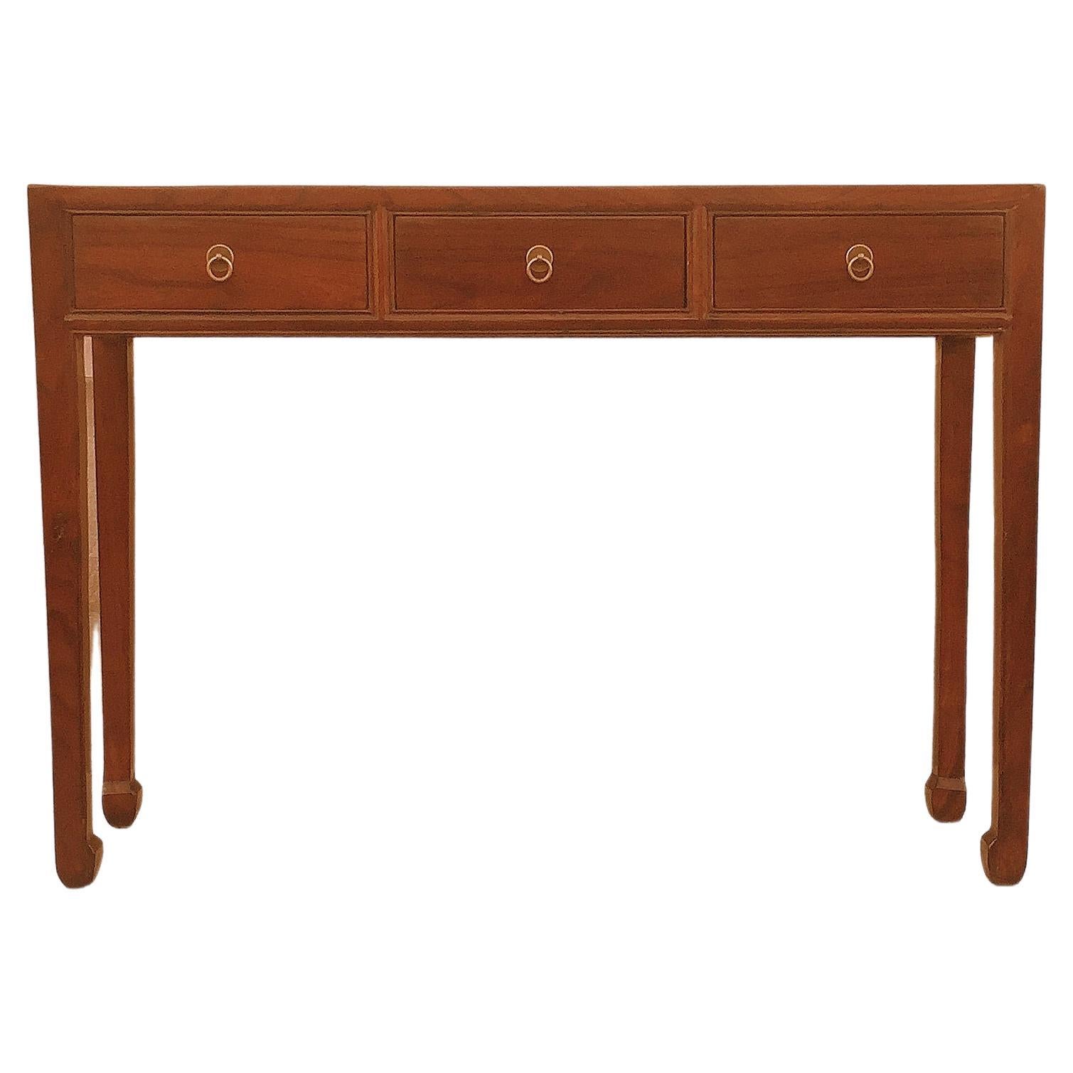 Arflex Match Console Table with Marquinia Marble Top by Bernhardt and Vella For Sale at 1stDibs