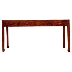 Fine Jumu Console Table with Drawers