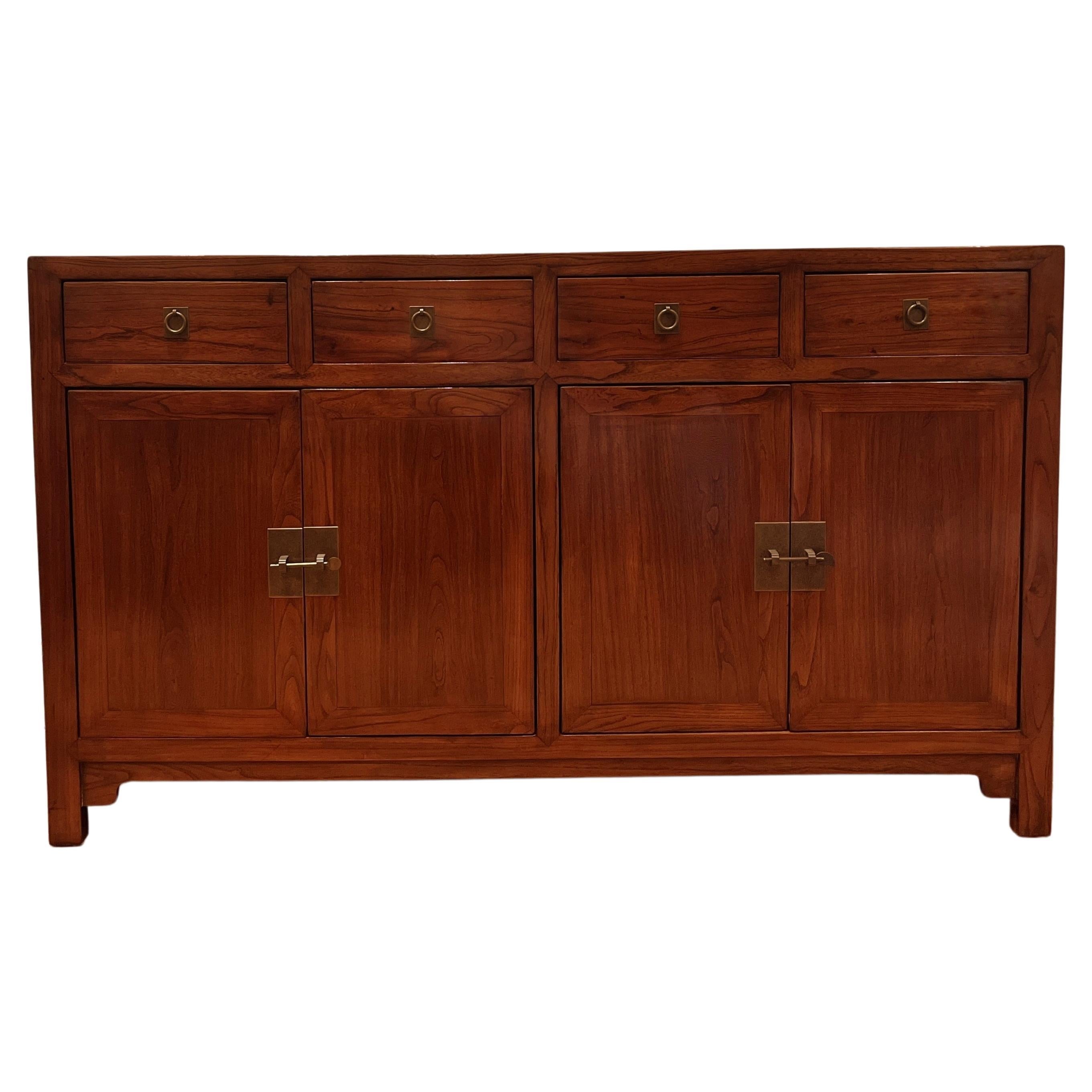 Fine Jumu Wood Sideboard For Sale