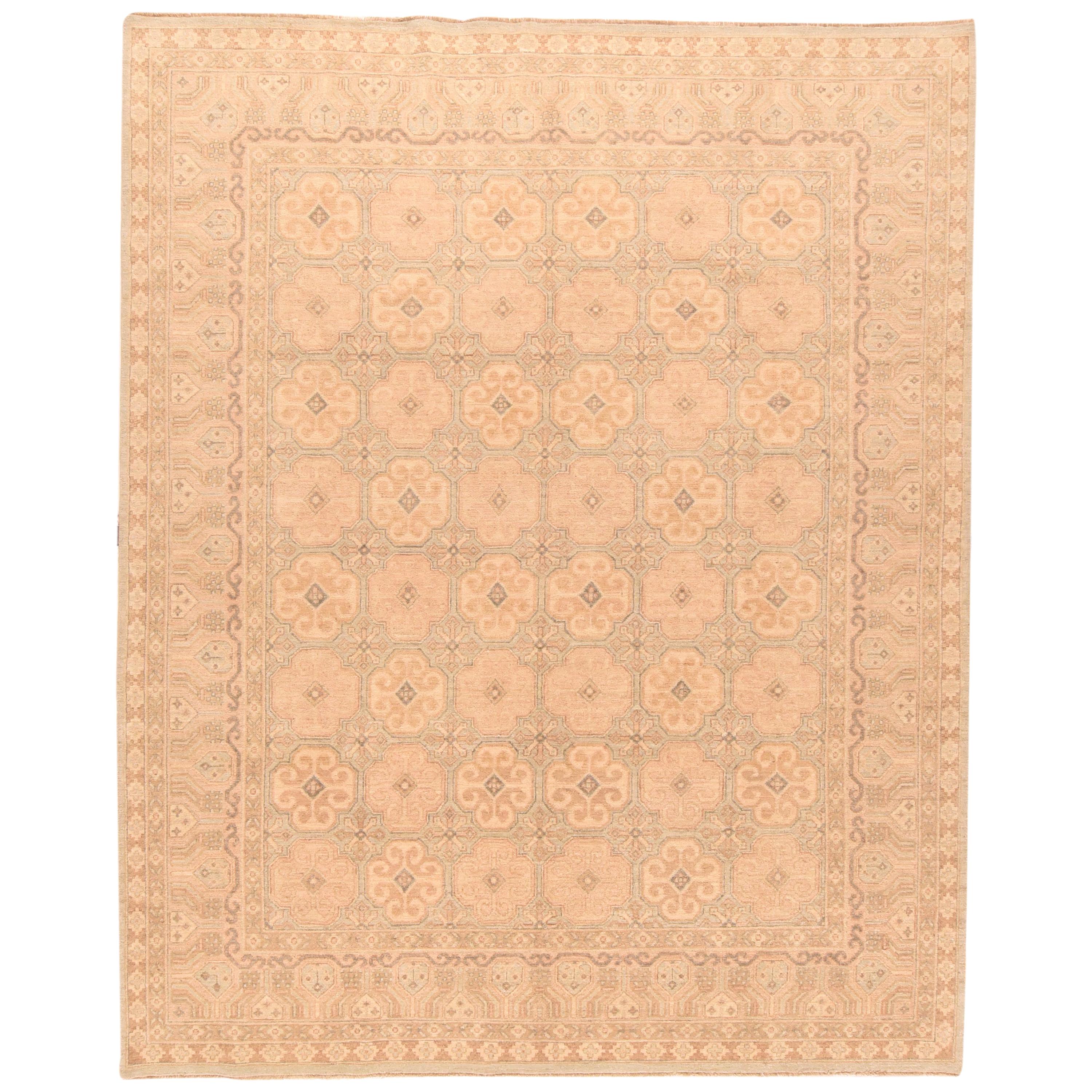 Fine Khotan Design Pakistan Rug, Hand Knotted