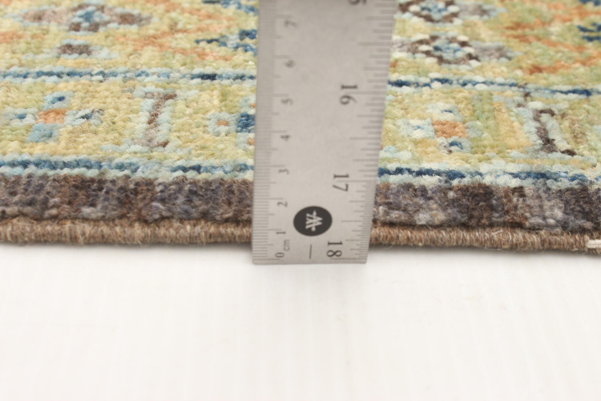 Wool Inviting Transitional Persian Oushak & Khotan Carpet - 8'x10'