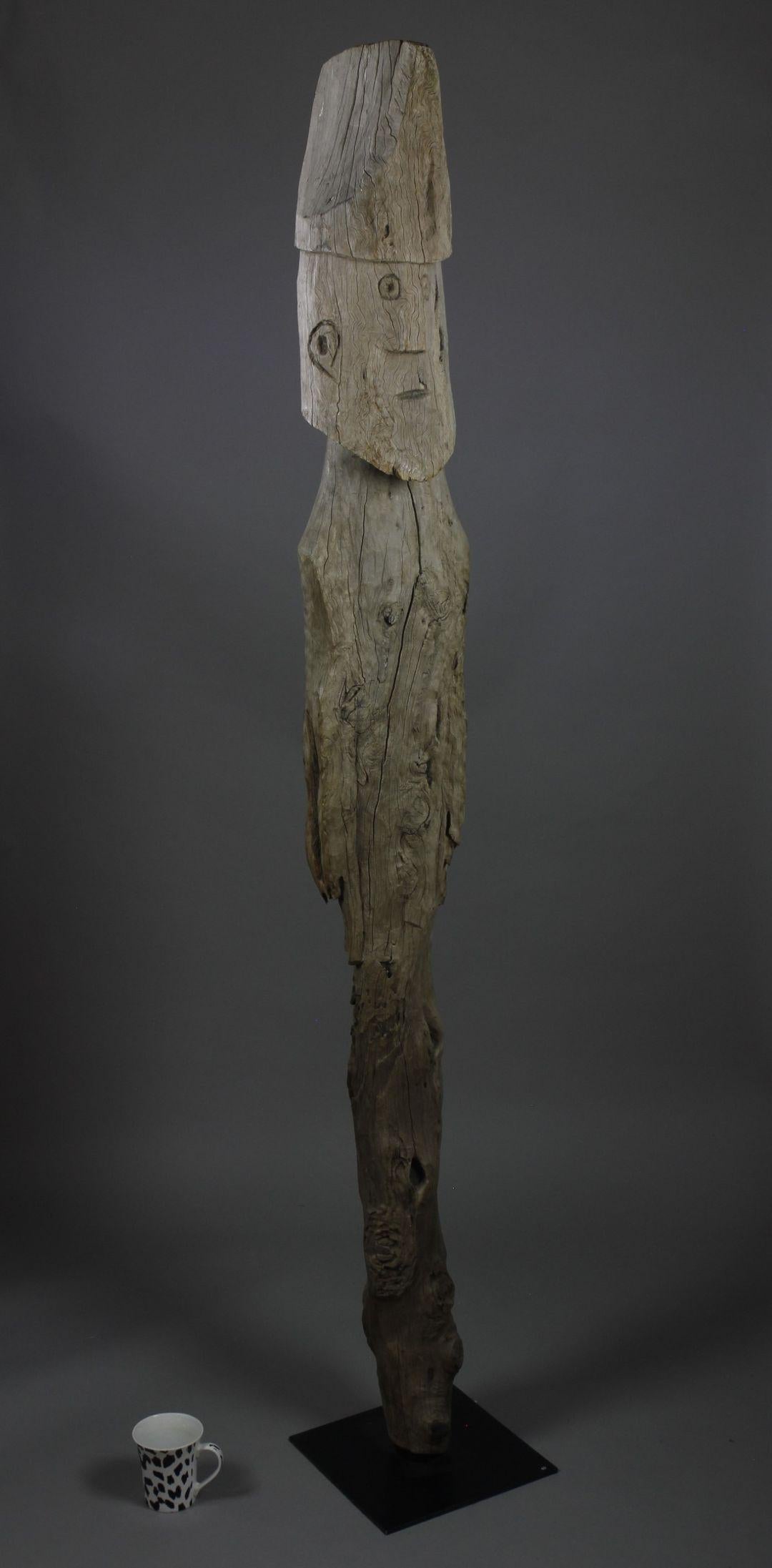 Fine Konso Ancestral Figure, Ethiopia For Sale 4
