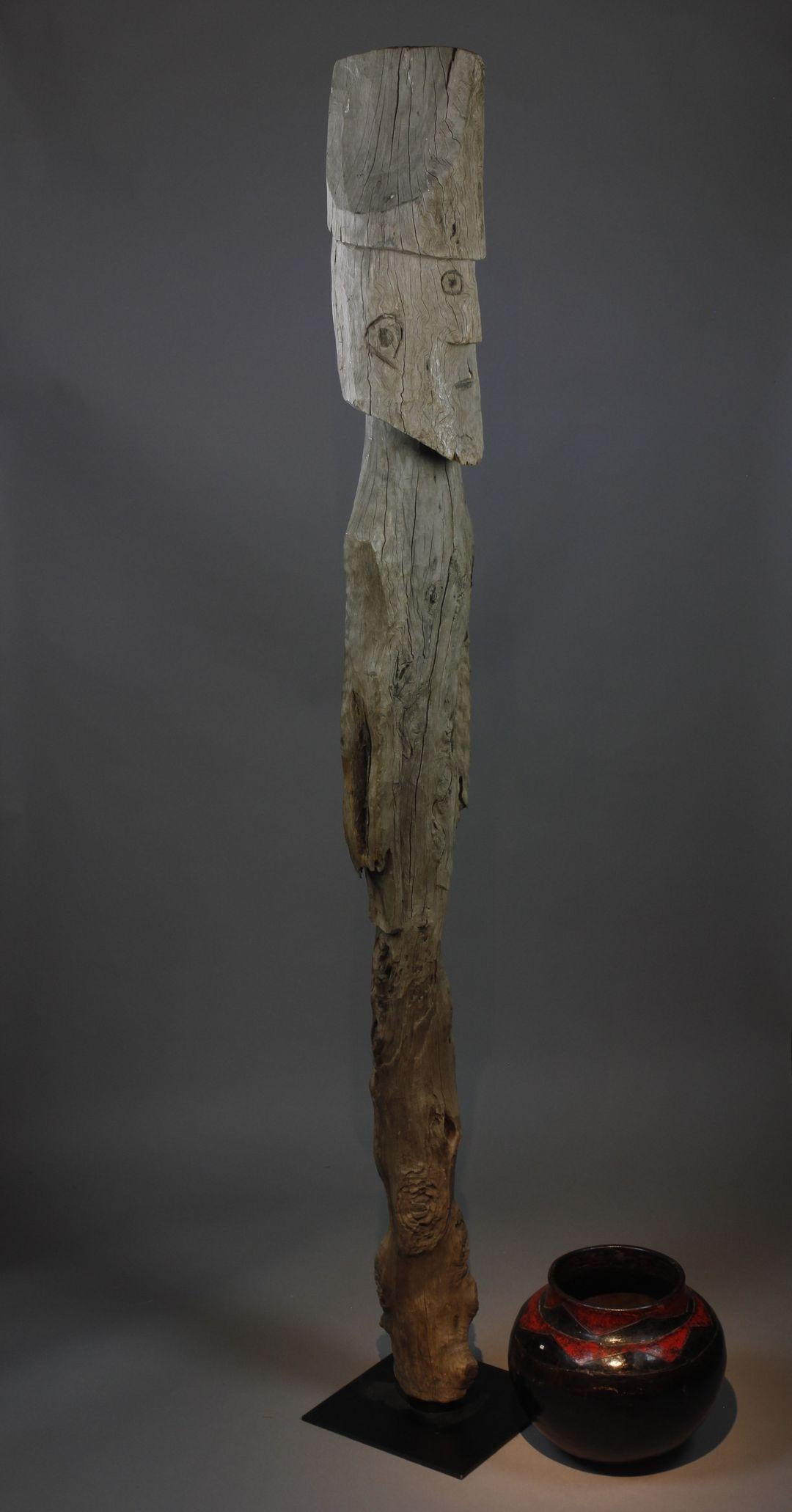 Fine Konso Ancestral Figure, Ethiopia For Sale 1