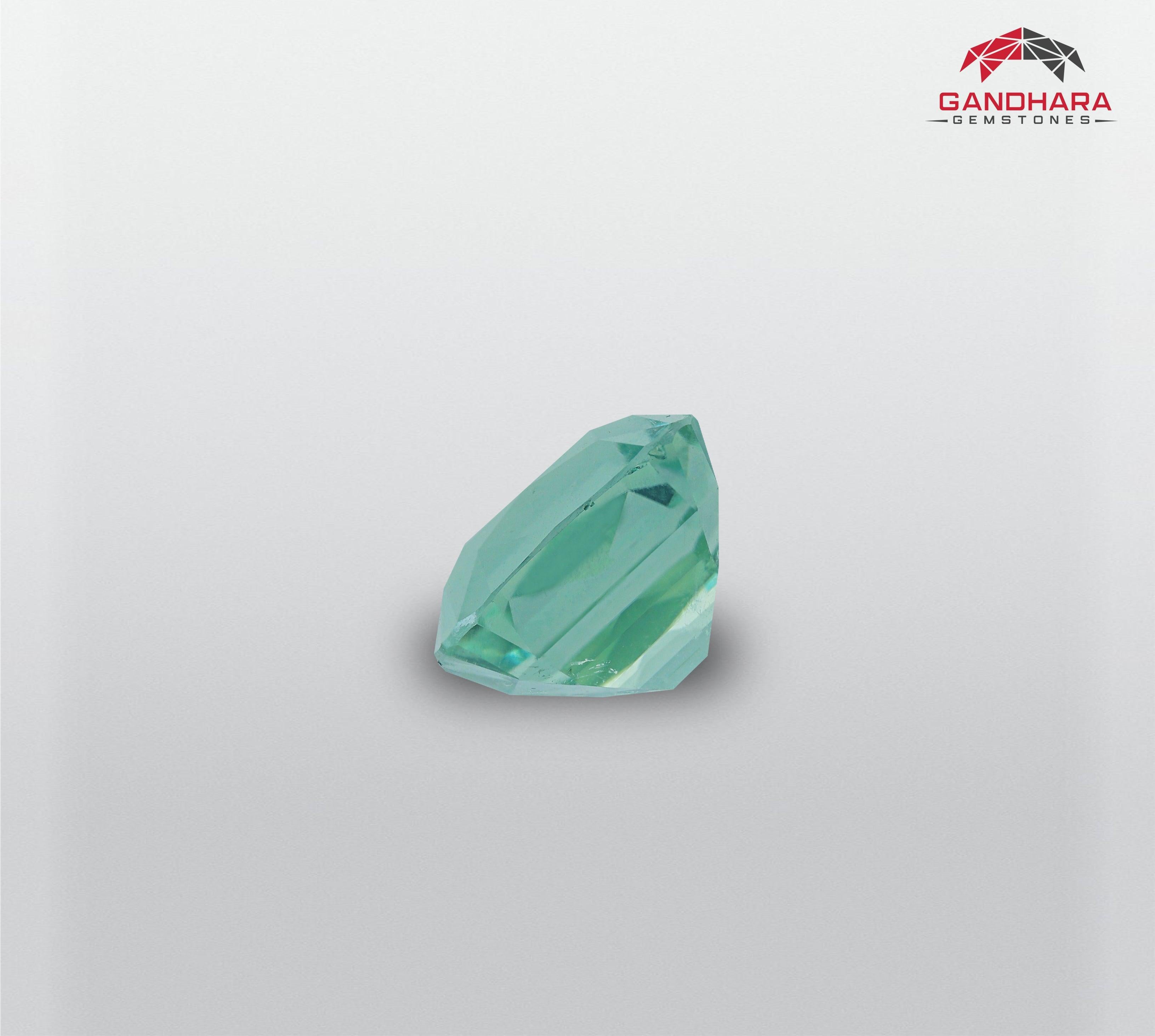Der Lagoon-Turmalin, 4,05 Karat, Turmalinstein für Schmuck (Kissenschliff)