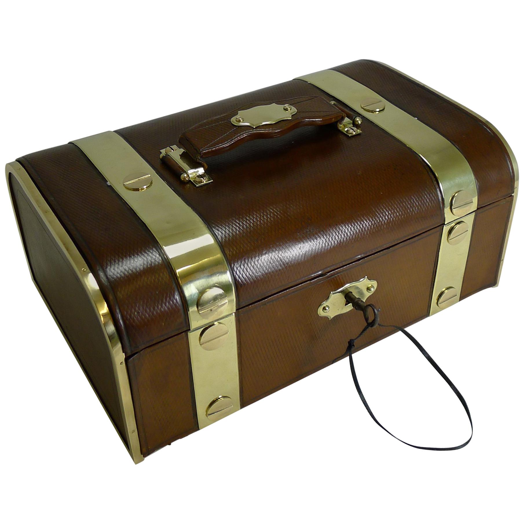 Leather Jewelry Boxes 69 For Sale on 1stdibs