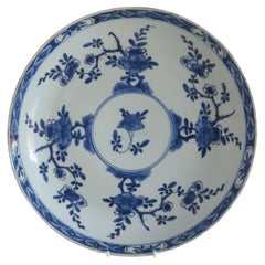 Kangxi marked Chinese Plate Porcelain Blue & White, Circa 1710