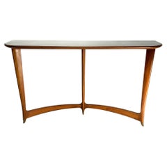 Raffinato grande tavolo da console di Guglielmo Ulrich, Italia 1940