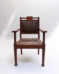 Grand fauteuil de la Sécession viennoise