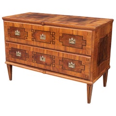 Fine Late 18th Century Inlaid Commode