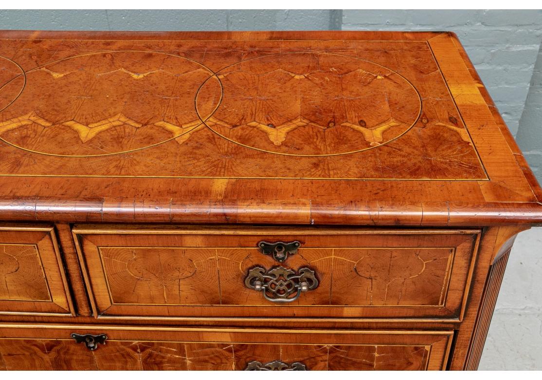 burl chest of drawers