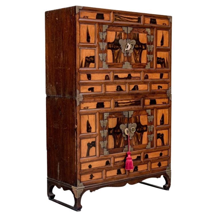 Raffinato mobile antico Ich
ung Nong coreano della fine del XIX secolo in vendita