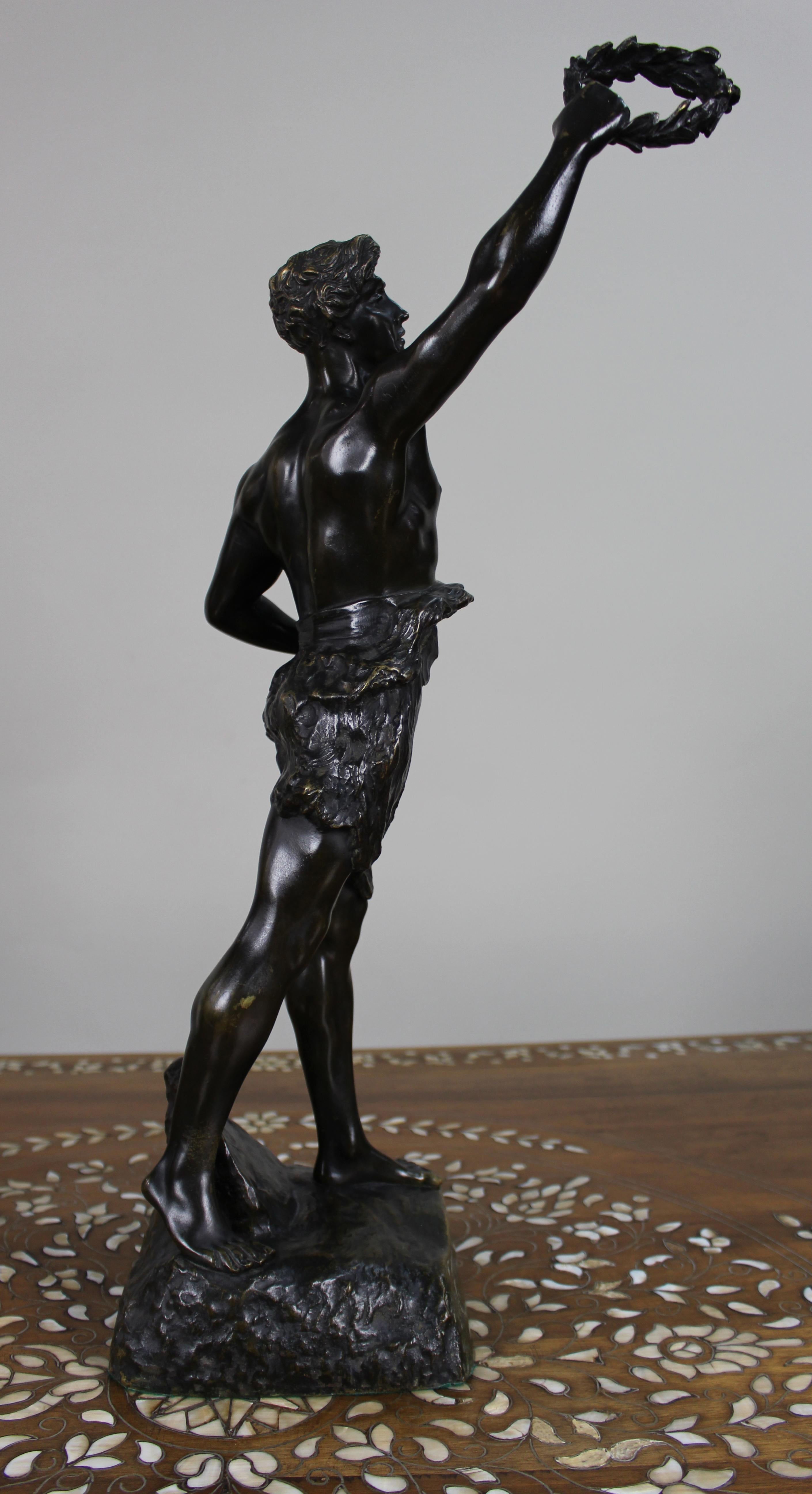 Bronzo Raffinata figura in bronzo della fine del XIX secolo firmata Lemoyne in vendita