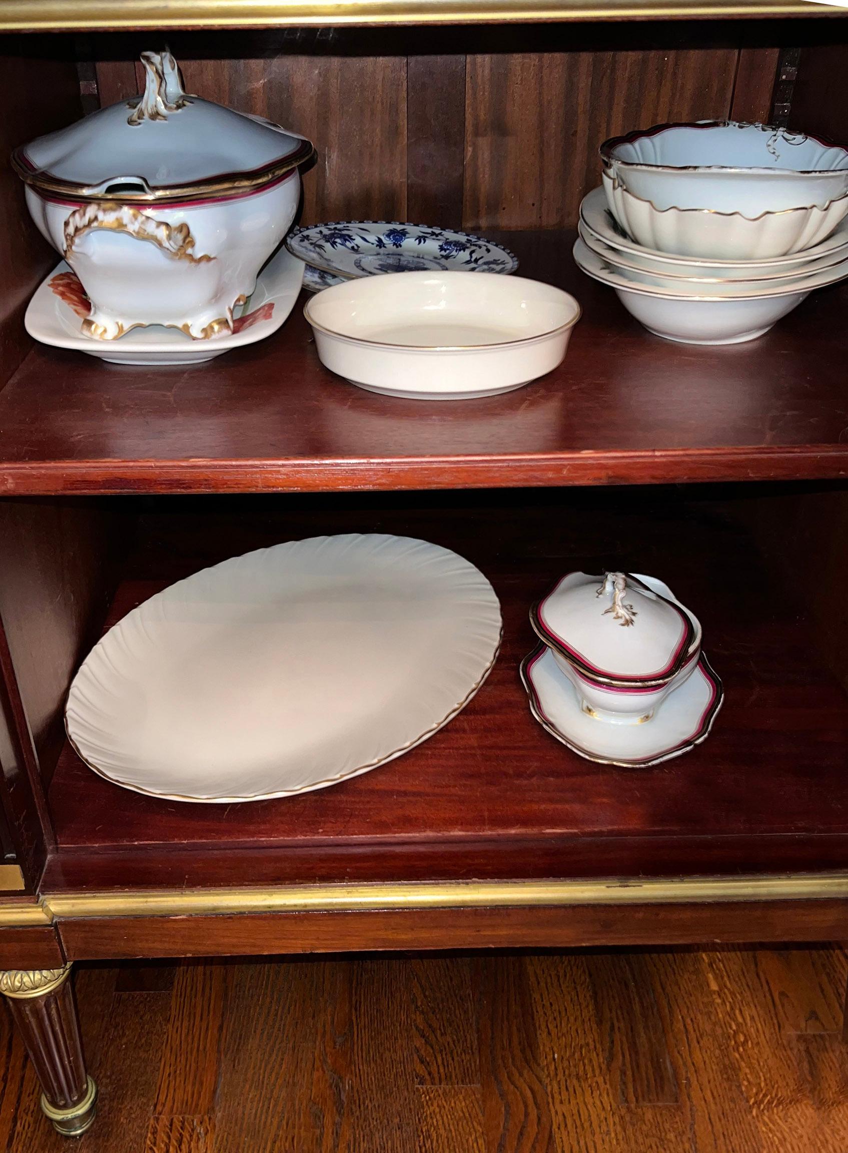 Raffinato buffet/server in bronzo dorato della fine del XIX secolo di François Linke in vendita 1