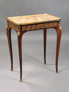 Fine Late 19th Century Gilt Bronze-Mounted Lamp Table by Paul Sormani
