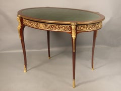 Fine Late 19th Century Gilt Bronze-Mounted Louis XV Style Table