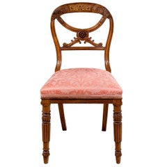 Fine Late Regency Period Side Chair
