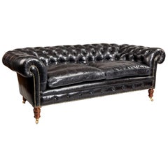 Spätviktorianisches Chesterfield-Sofa