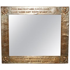 FINE LIBERTY'S LONDON MIRROR WiTH ROBERT BURNS SCOTTISH POEM THE SELKIRK GRACE