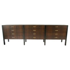Vintage Fine long low twelve drawer Directional Furniture custom collection dresser