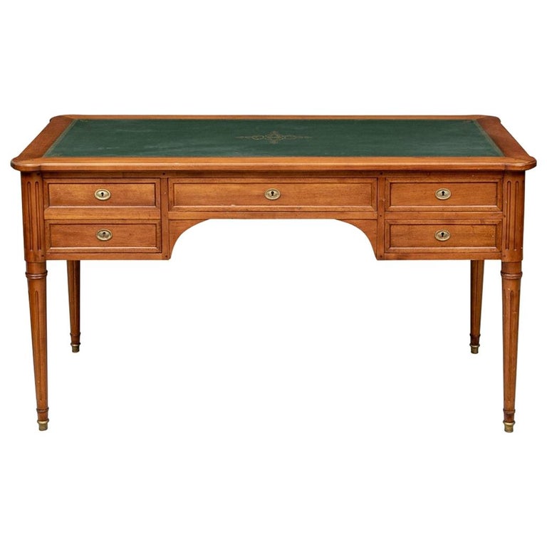 Fine Louis Philippe Style Cherry Desk For Sale at 1stdibs