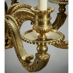 Fine Louis XIV Style Gilt Bronze 8-Arm Chandelier