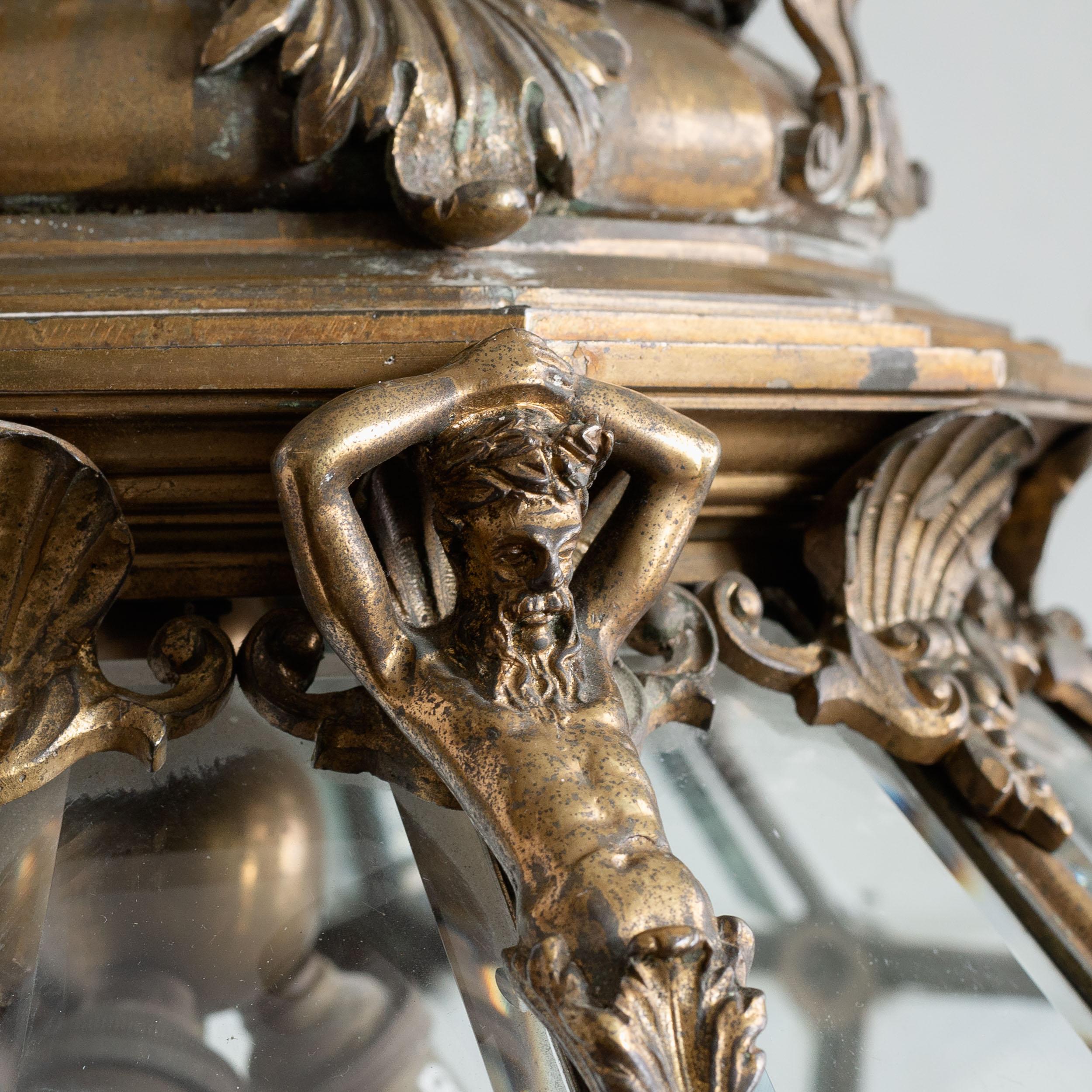 Fine Louis XIV 'Versaille' Gilt-Bronze Lantern 2