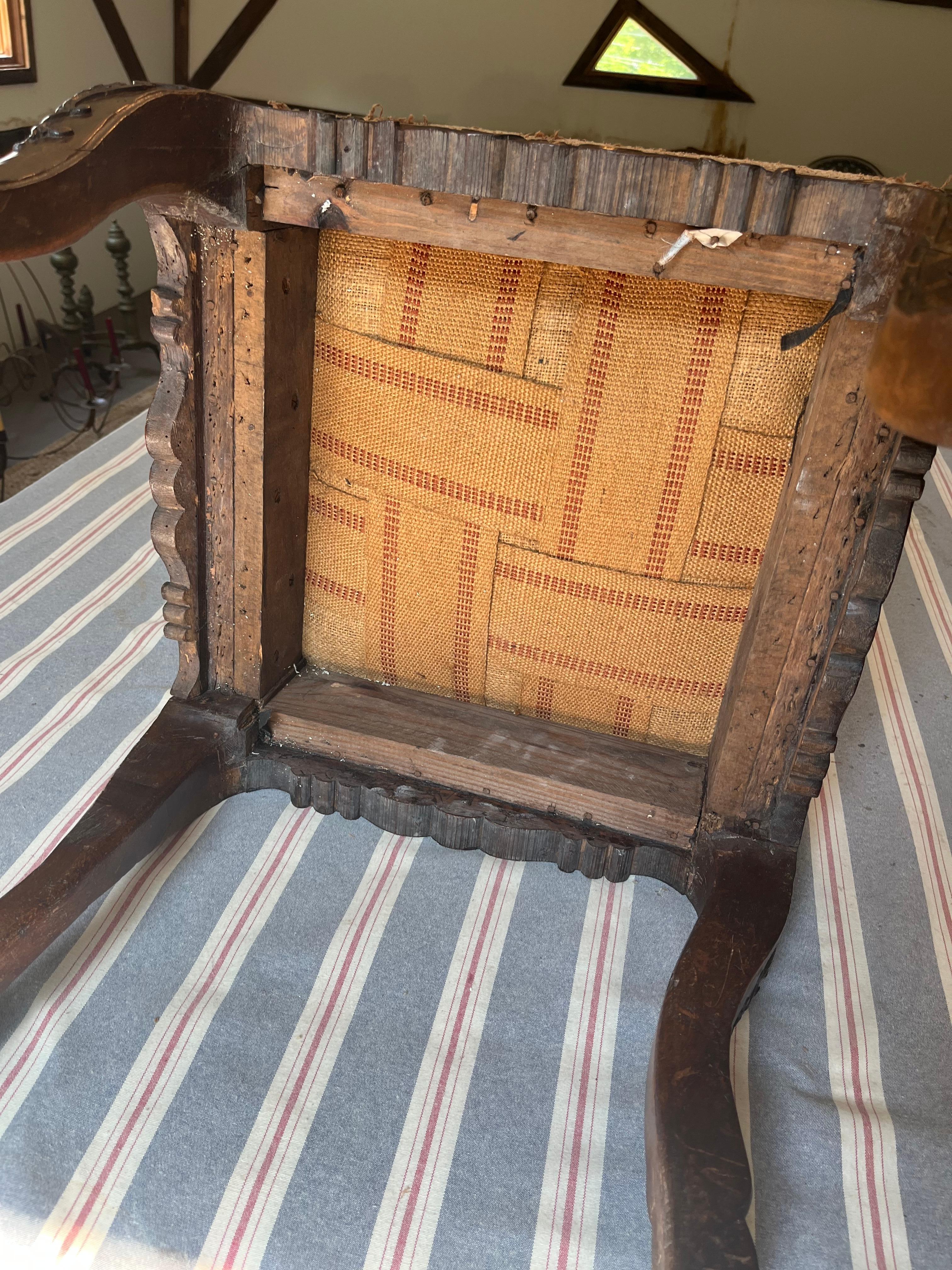 Tabouret de style Louis XV, vers 1750 8