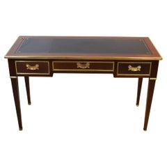 Fine Louis XVI Hardwood Three-Drawers Writing Desk