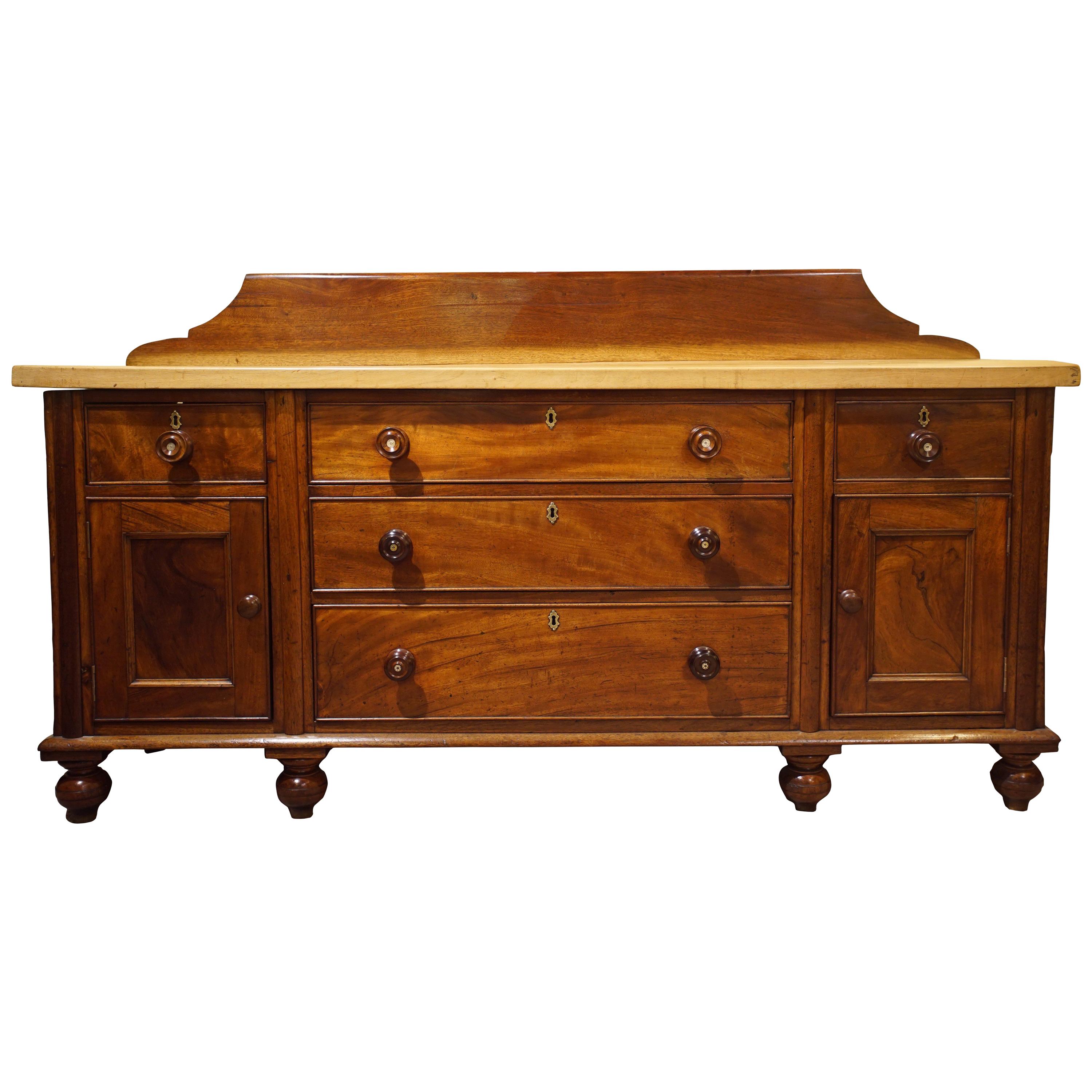 Fine Mahogany Country Dresser For Sale