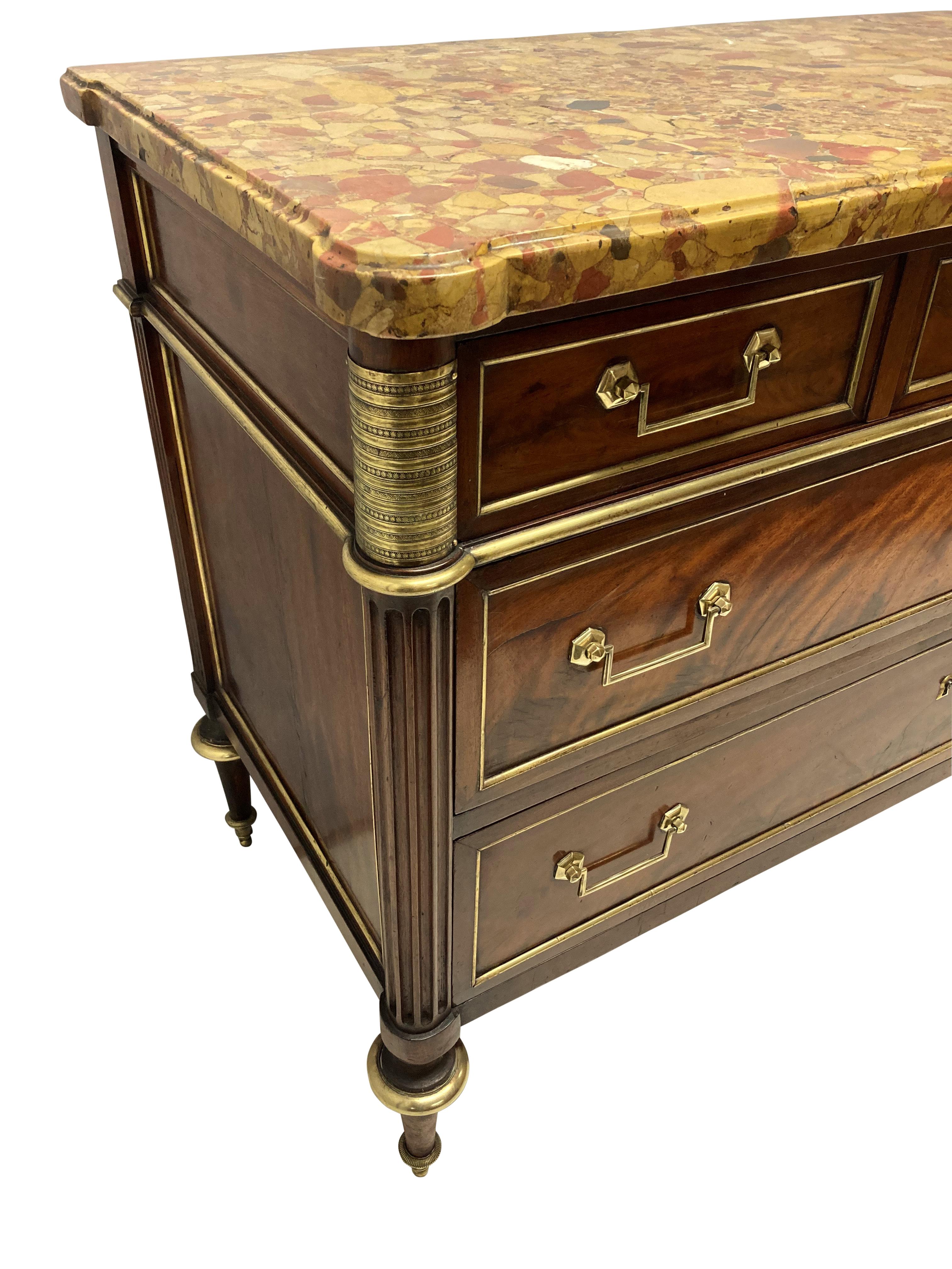 Fine Mahogany Directoire Commode In Good Condition In London, GB