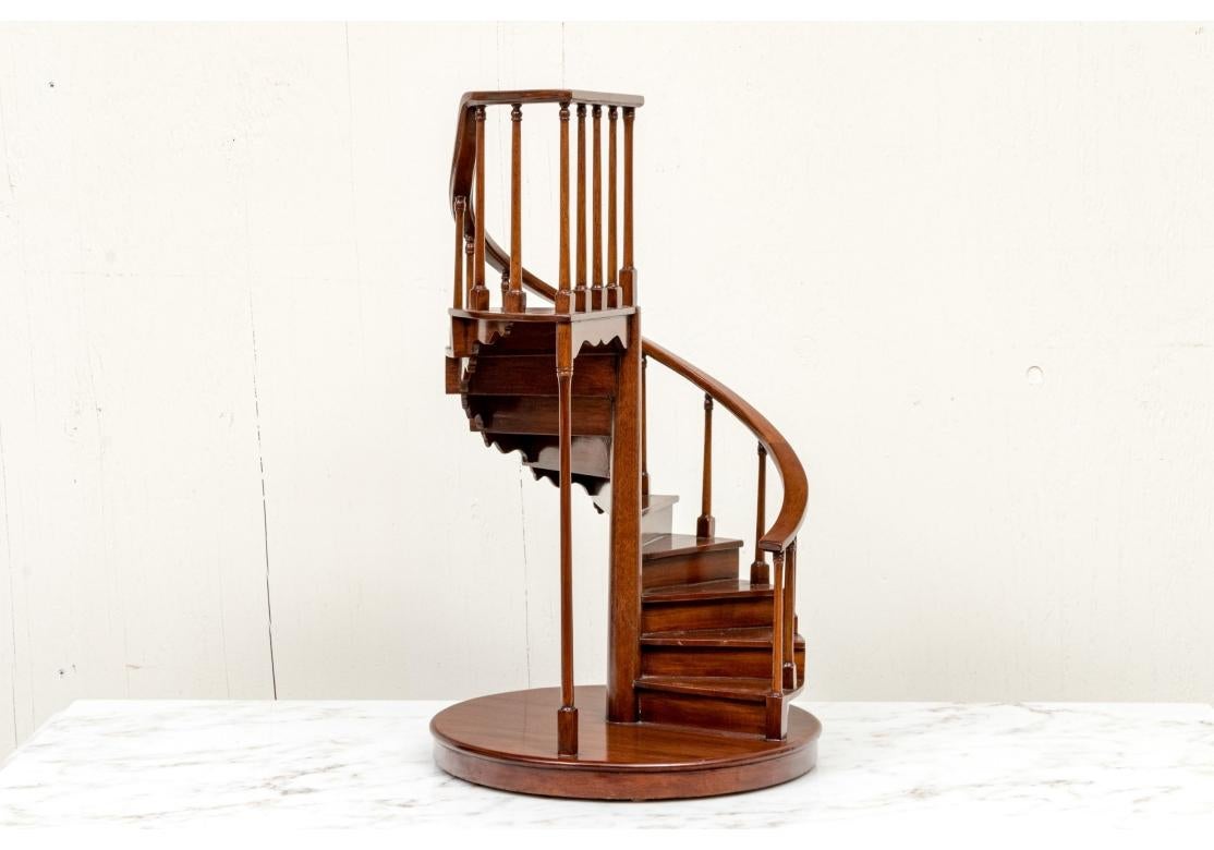 mahogany stairs
