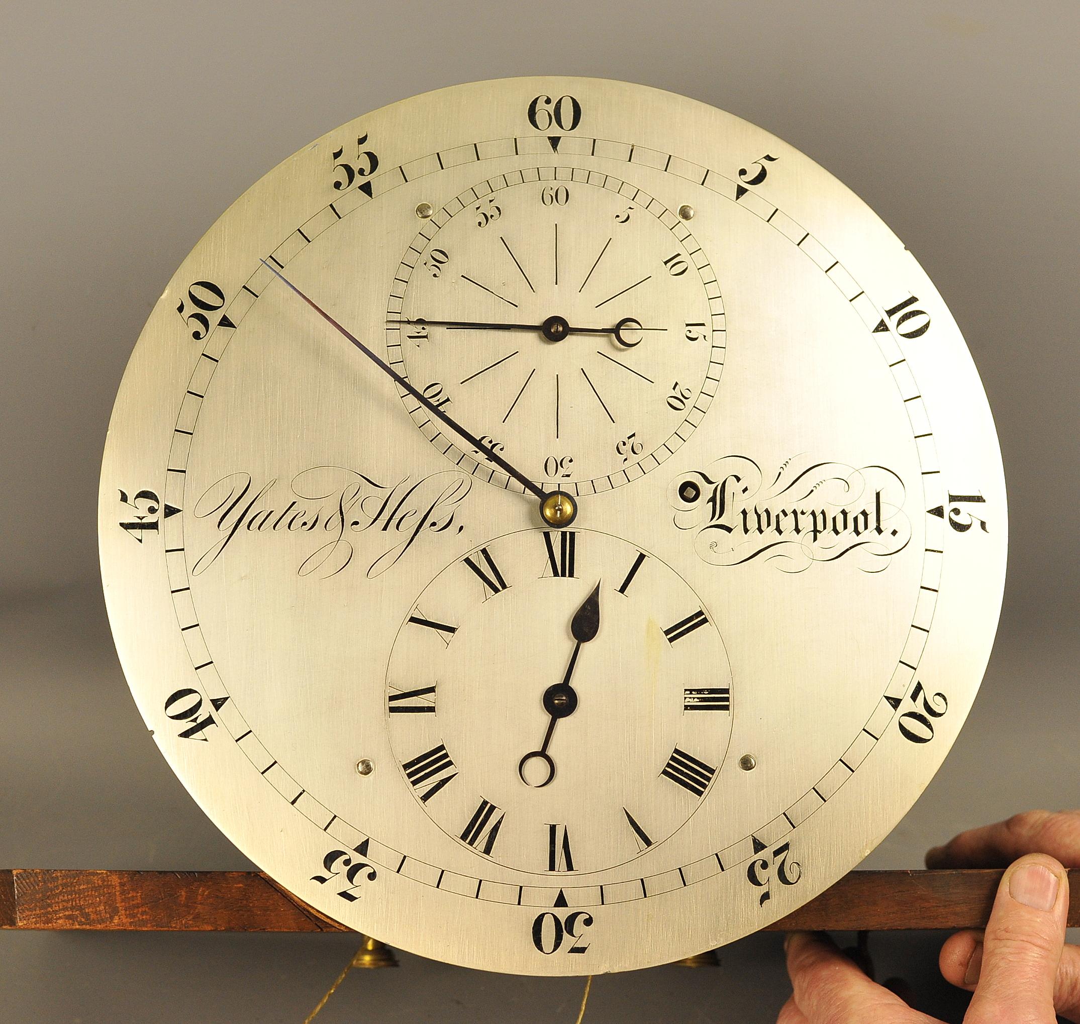 Fine Mahogany Regulator Longcase Tall Case Clock For Sale 1