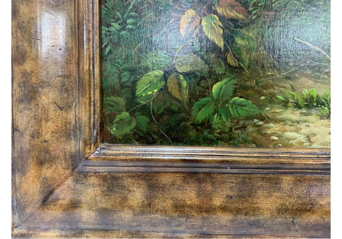 Feines Maitland Smith Dekoratives Gemälde auf Karton im Angebot 2